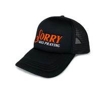 Load image into Gallery viewer, Sorry I Was Praying Puff Trucker - Orange