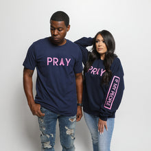Load image into Gallery viewer, If My People Logo Crewneck - Navy/Pink