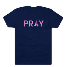 Load image into Gallery viewer, If My People Logo Tee - Navy/Pink
