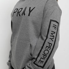 Load image into Gallery viewer, If My People Logo Hoodie - Heather Gray
