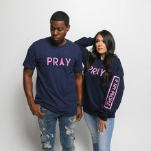 Load image into Gallery viewer, If My People Logo Crewneck - Navy/Pink
